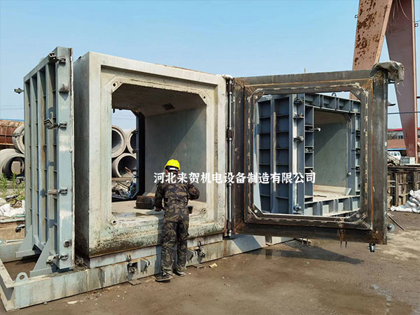 山東青島城市地下綜合管廊模具預制方案