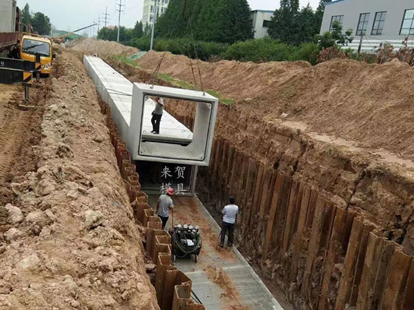 電力綜合管廊模具施工案例 電力綜合管廊模具施工案例