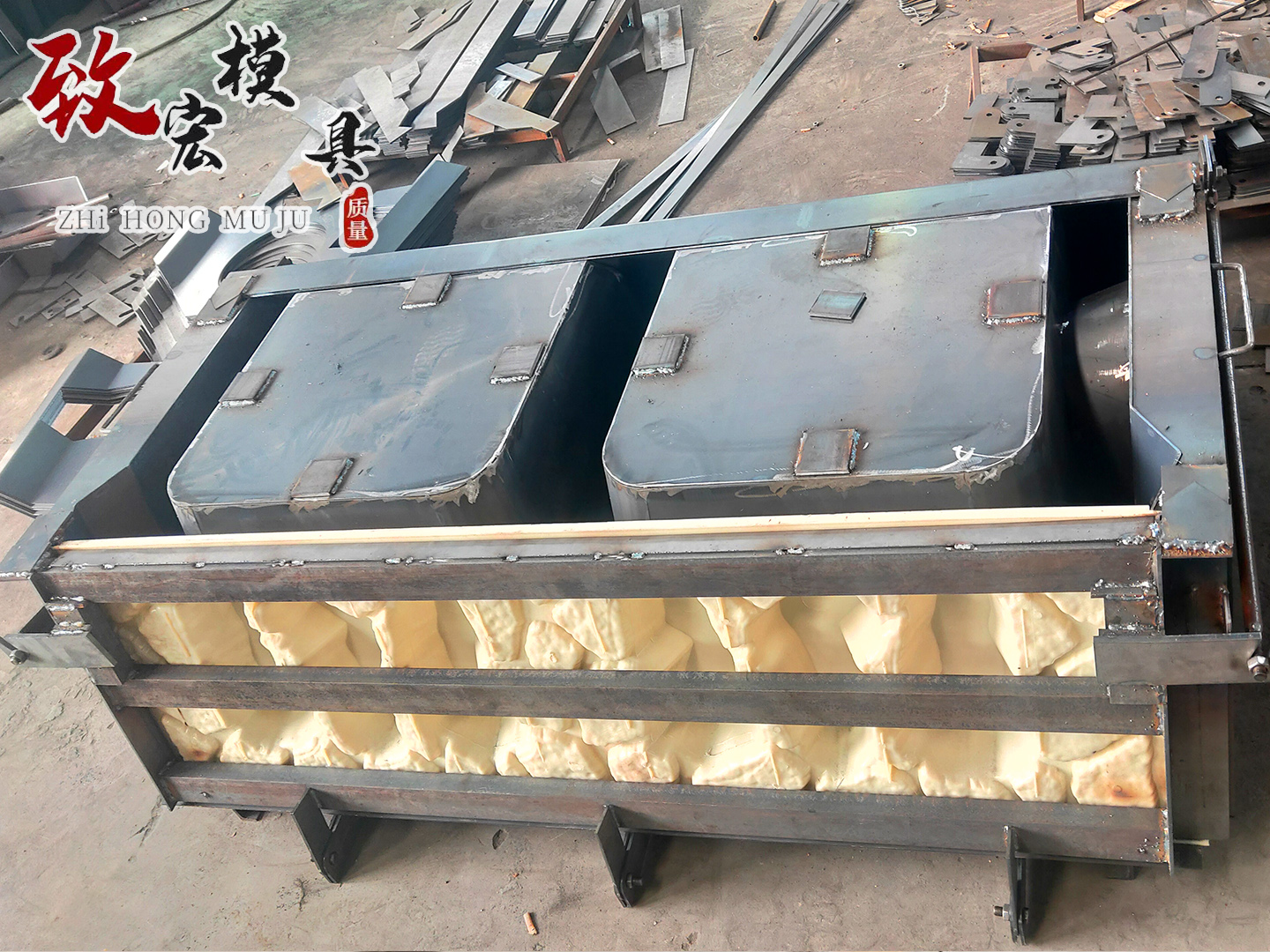 階梯式護坡模具